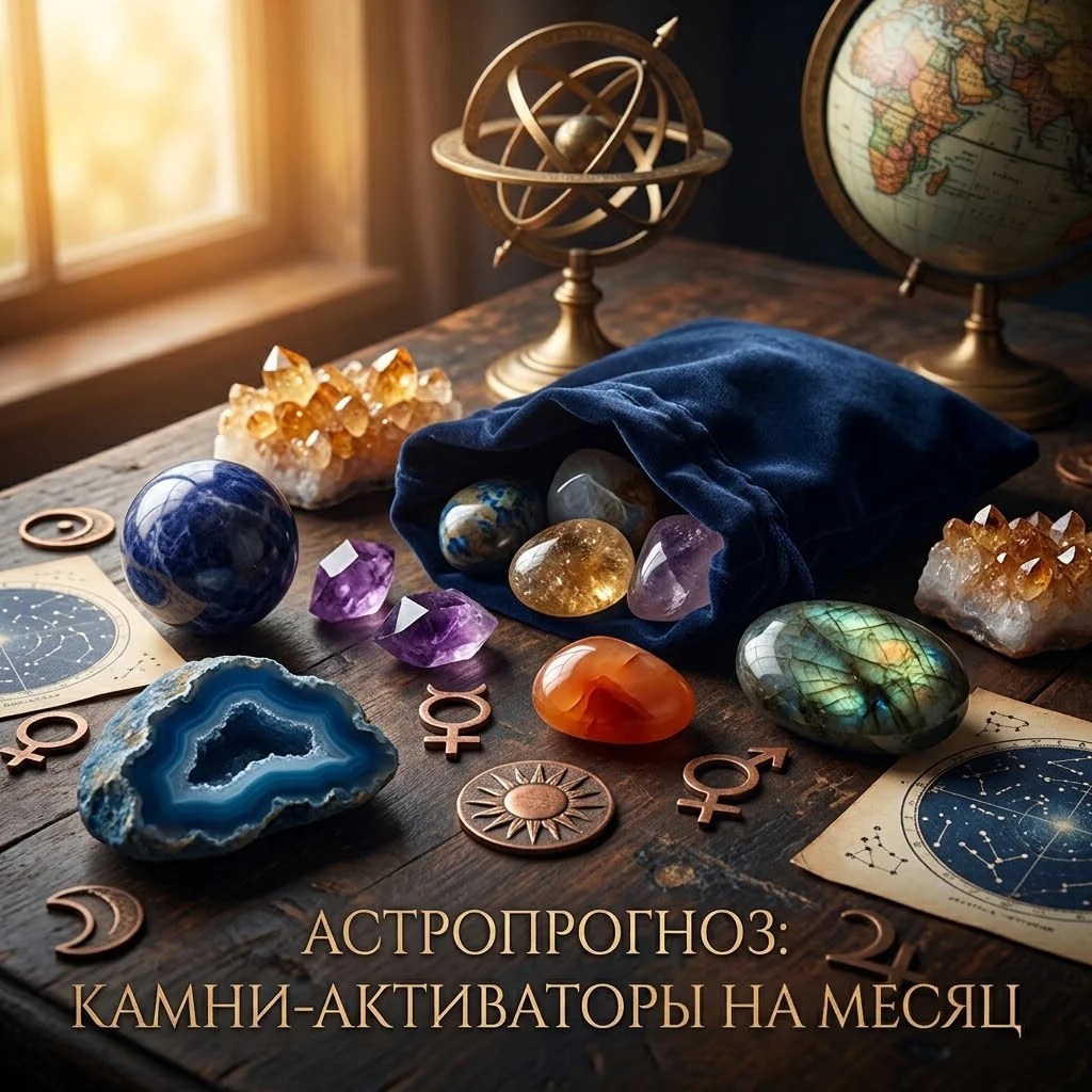 Астропрогноз: камни-активаторы на месяц. На что делать ставку прямо сейчас?
